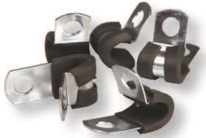 Steel Cushion Cable Clamp 1"