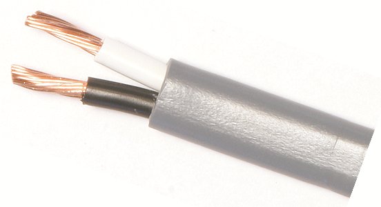 8 ga Jacketed Wire - 2 Conductor