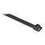 5" X .187 50# Cable Tie - Black - Releasable