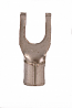 12-10 Non Insulated #10 Flanged Spade -Brazed Seam